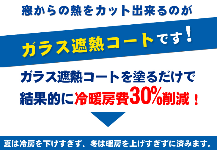 ガラス遮熱コート　宇都宮　外壁塗装　塗料