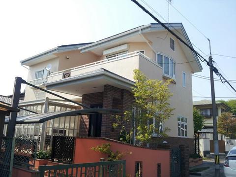 外壁塗装リフォーム施工事例: Ｓ様邸　外壁塗装　屋根塗装　防水工事