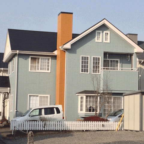 外壁塗装リフォーム施工事例: 外壁塗装/屋根塗装