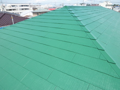 屋根塗装　施工後