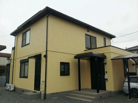 外壁塗装リフォーム施工事例: 外壁塗装　屋根塗装