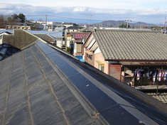 屋根塗装　施工前 