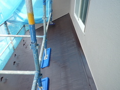 屋根塗装　施工後 1階部分
