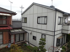 外壁塗装前　全景