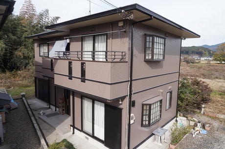 外壁塗装リフォーム施工事例:鹿沼市 パナホーム　外壁塗装　おすすめのラジカル塗装！
