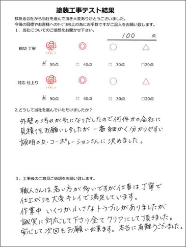 アンケート