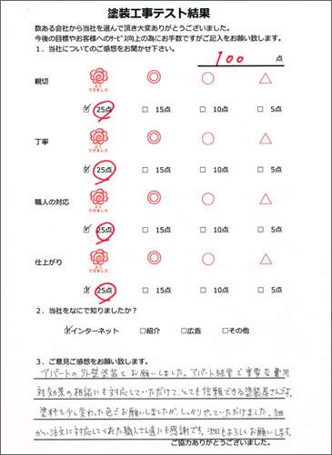 アンケート